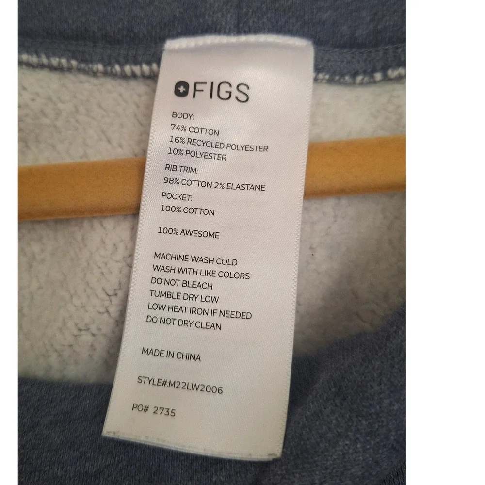 Figs‎ Blue Jogger sport Pants Men's size S